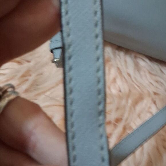 Michael Kors Sky Blue Crossbody Bag - Picture 3 of 14